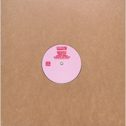 Yoyaku's SWEELY Erasmus DJ EP vinyl record with colorful abstract artwork on the front cover.