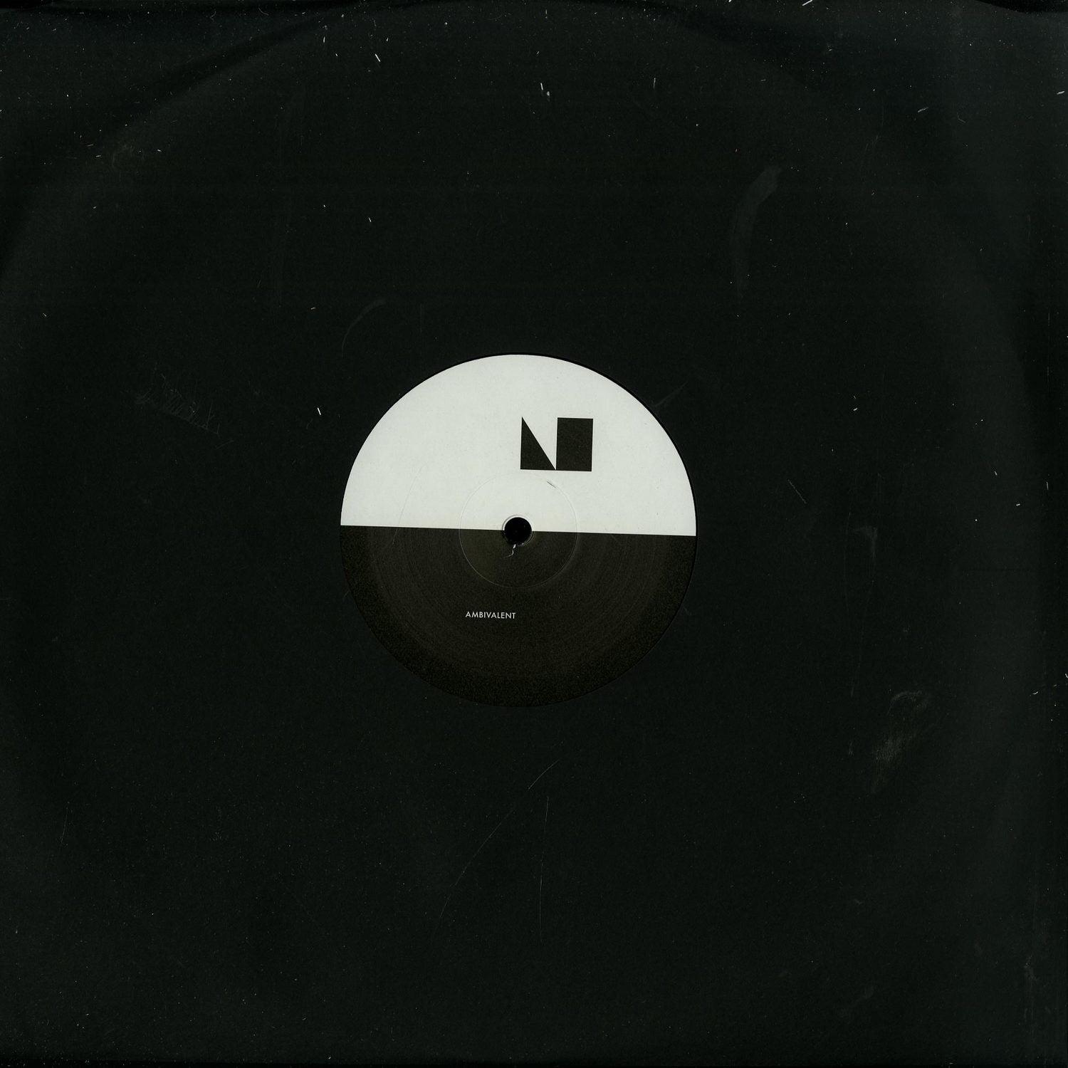Second Hand vinyl record titled "Ambivalent – And Or" showing the front cover with abstract artwork.