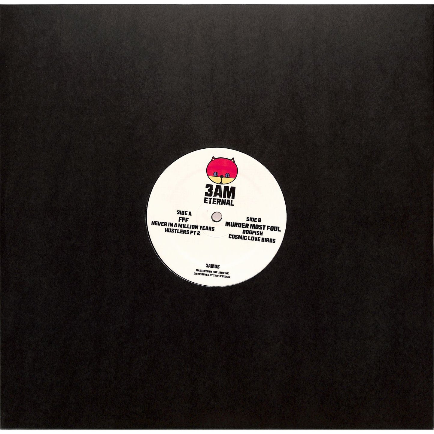 Triple Vision vinyl record of FFF / Murder Most Foul featuring artwork on the front cover.
