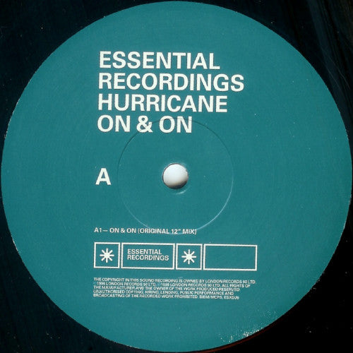 HURRICANE – ON & ON - Chippy Chasers Record Store