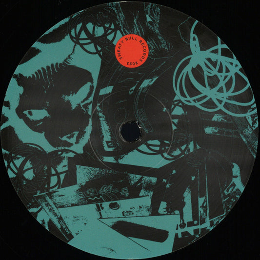 A vinyl record titled "Francisco – Rue Des Moines 64 EP" by Alex Pervukhin, displayed on a turntable with colorful album cover art.