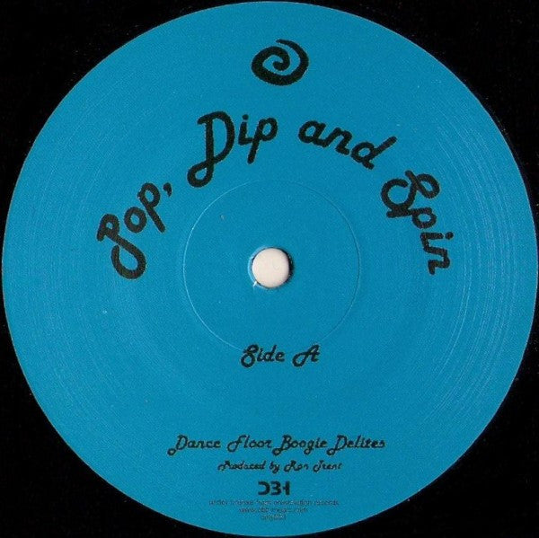 DBH vinyl record of Ron Trent's Dance Floor Boogie Delites with colorful album cover art on the front.