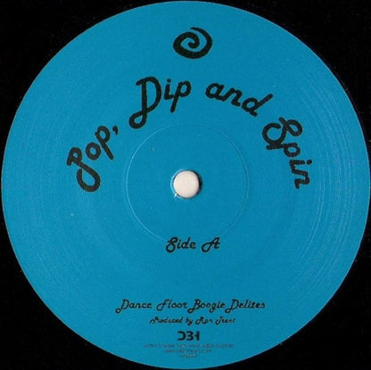 DBH vinyl record of Ron Trent's Dance Floor Boogie Delites with colorful album cover art on the front.