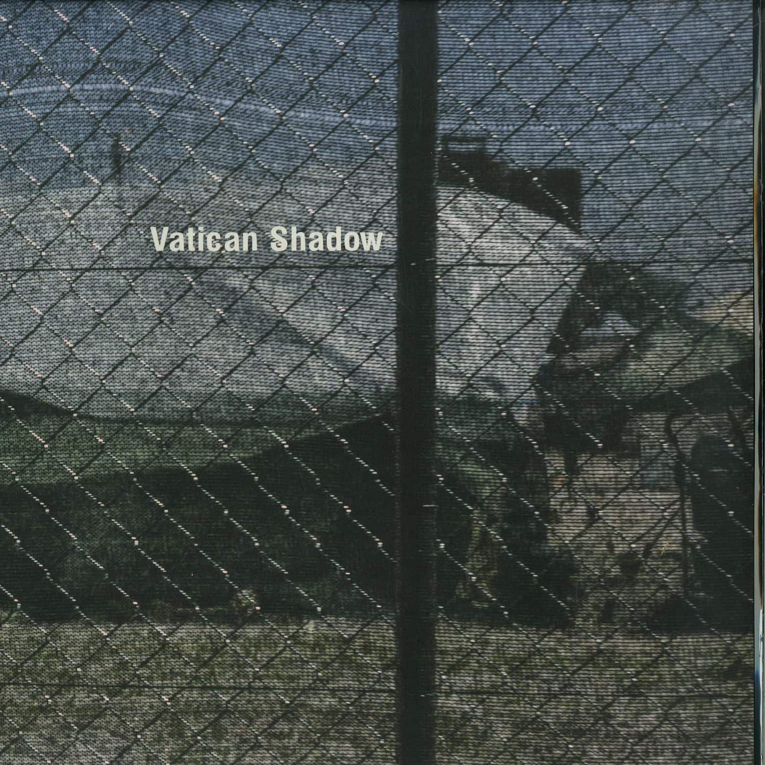Second Hand Vatican Shadow vinyl record titled Rubbish of the Floodwaters, featuring dark, abstract cover art.