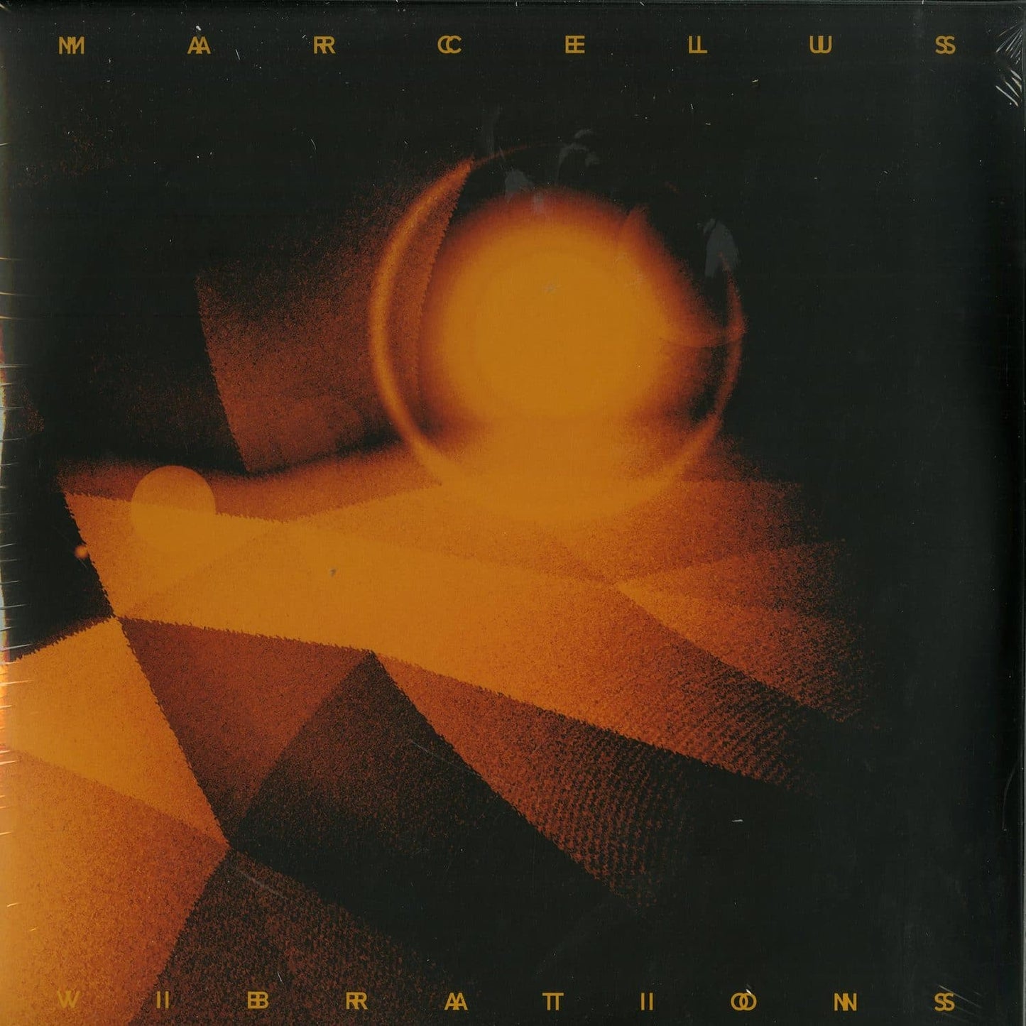 Second Hand MARCELUS – VIBRATIONS vinyl record cover featuring colorful abstract artwork and bold typography.