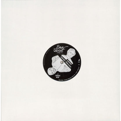Vinyl record by Michael James Andrade titled Bon Vivant 7, featuring album cover art with vibrant colors and design.