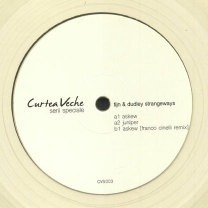 TIJN & DUDLEY STRANGEWAYS, FRANCO CINELLI ‎– CVS 003