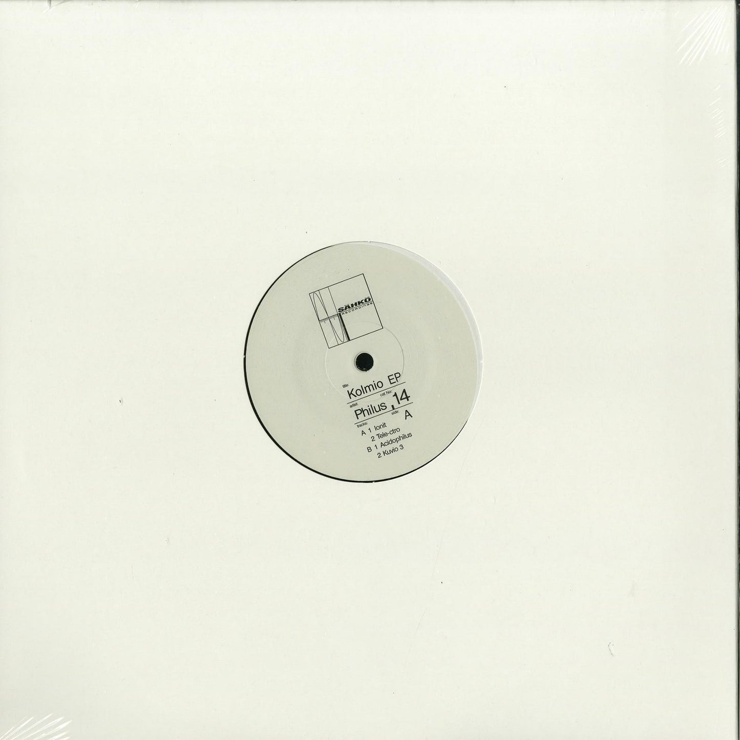 Second Hand PHILUS Kolmio EP vinyl record with colorful album cover artwork and vintage design.