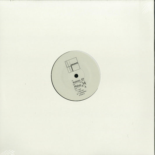 Second Hand PHILUS Kolmio EP vinyl record with colorful album cover artwork and vintage design.