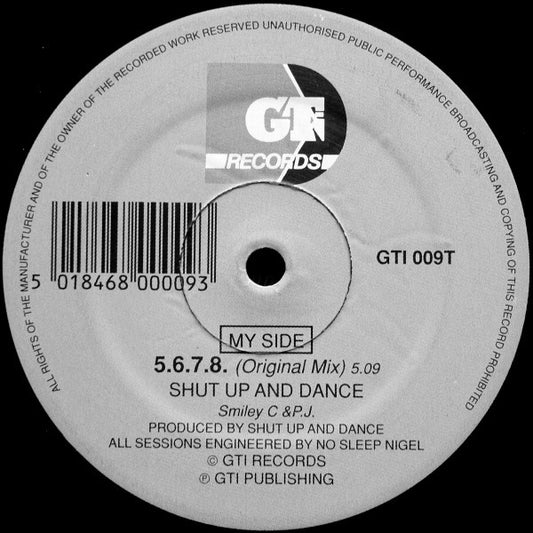 SHUT UP AND DANCE – 5.6.7.8.