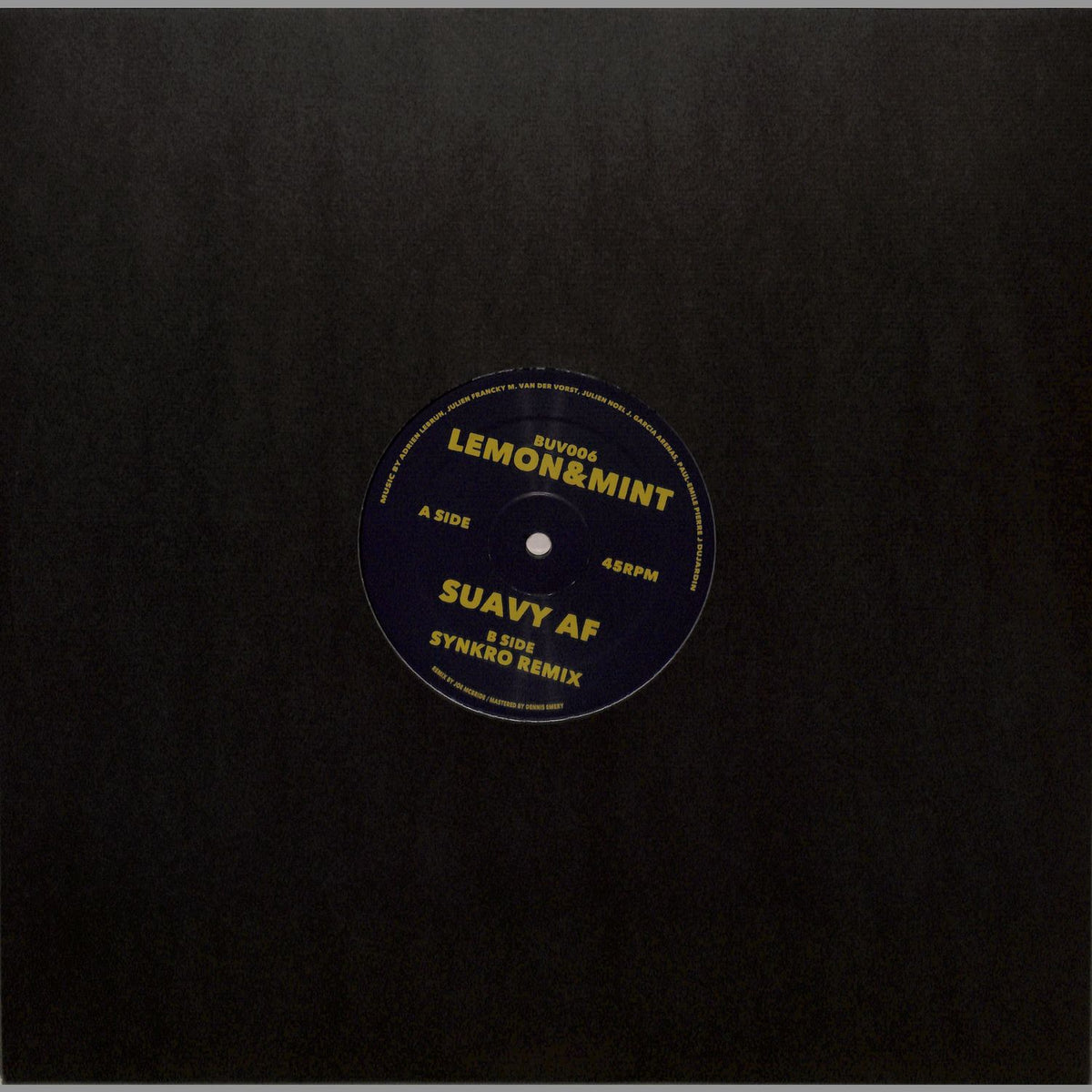 LEMON & MINT, SYNKRO – SUAVY AF