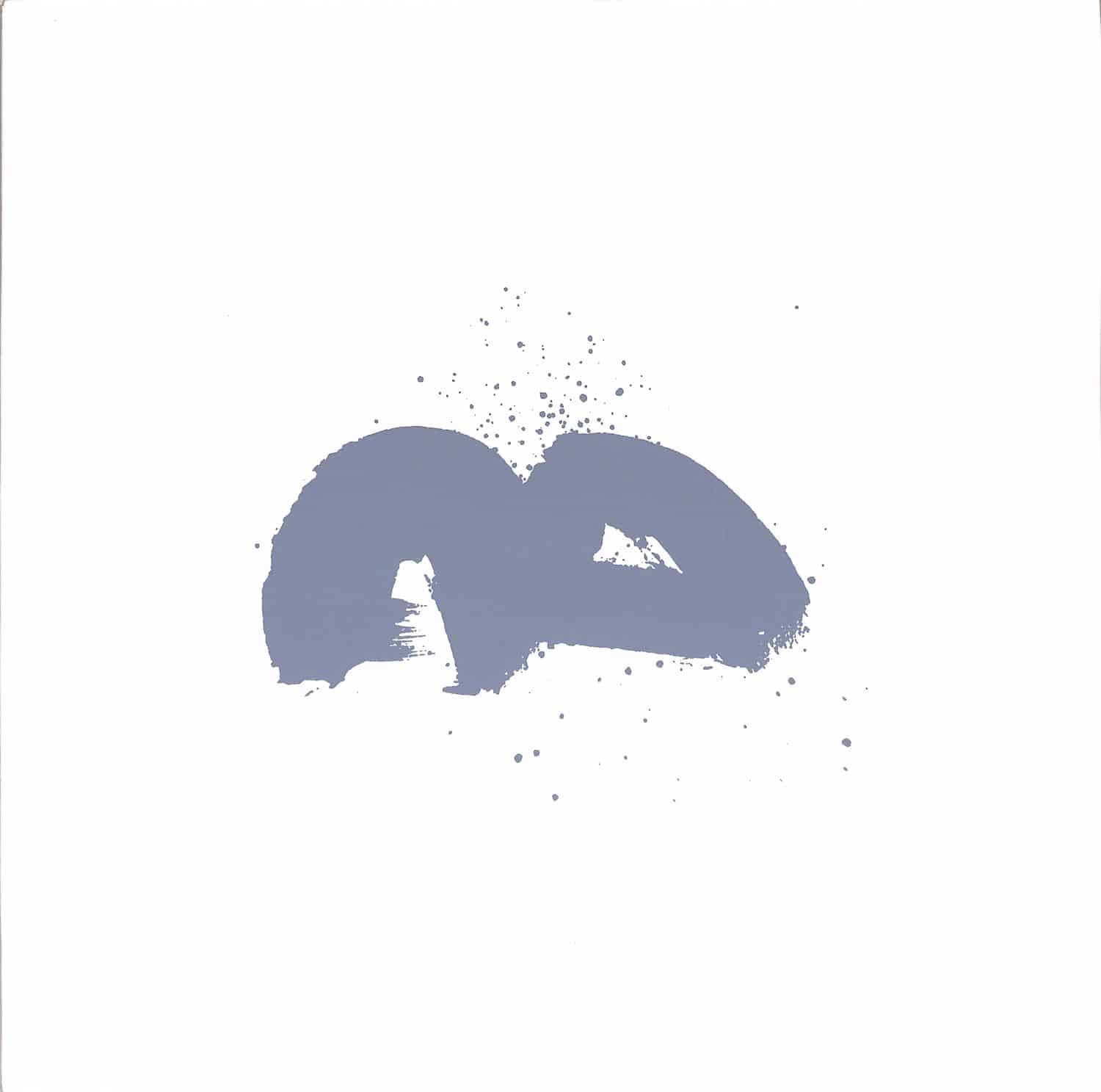 Second Hand A_A – RADIANT vinyl record with colorful abstract album cover art, front view showing the record's design.