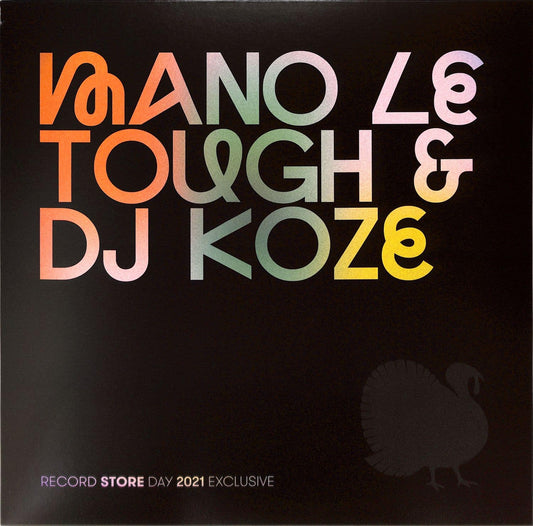 Decks MANO LE TOUGH & DJ KOZE vinyl record for Record Store Day 2021, front view featuring the album cover artwork.
