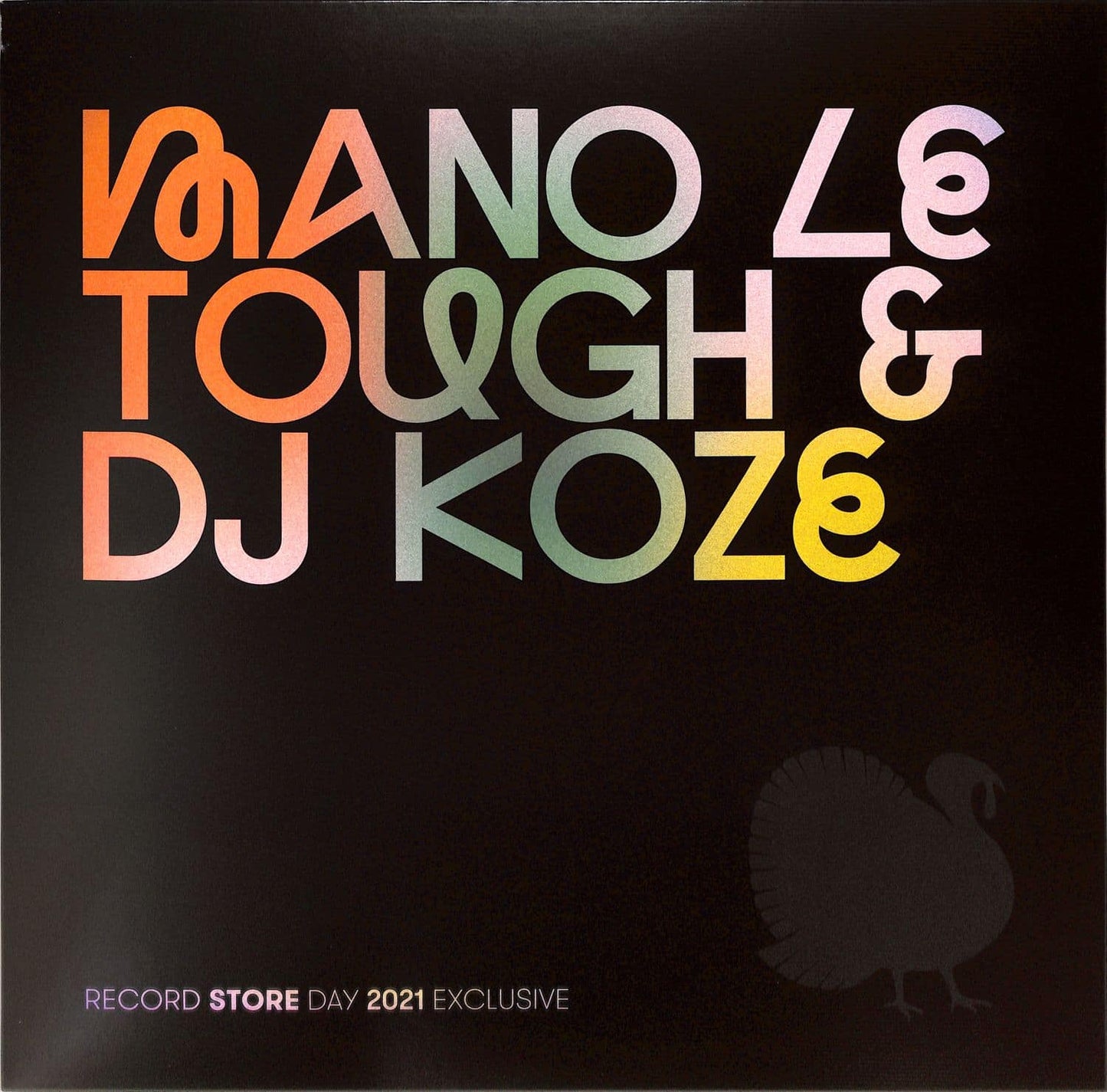 Decks MANO LE TOUGH & DJ KOZE vinyl record for Record Store Day 2021, front view featuring the album cover artwork.