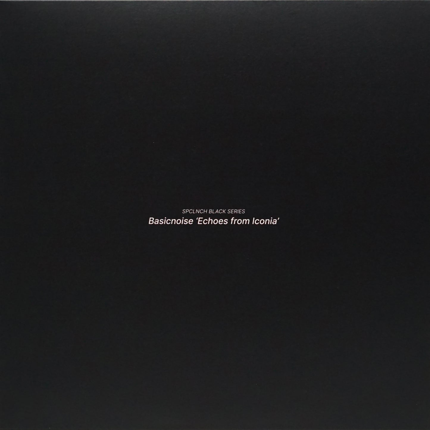 BASICNOISE – ECHOES FROM ICONIA