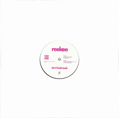 Decks REEKEE COLOSIMO vinyl record titled "Don't Look Back" with front cover artwork featuring bold graphic design.
