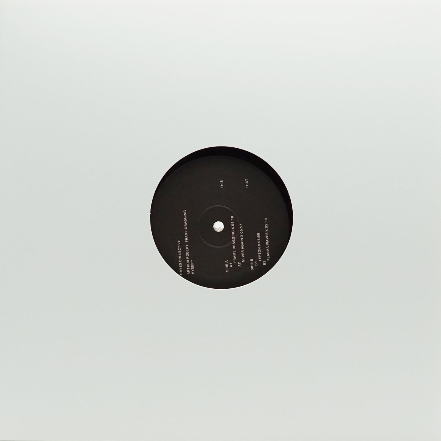 ARTHUR ROBERT – FRAME DRAGGING