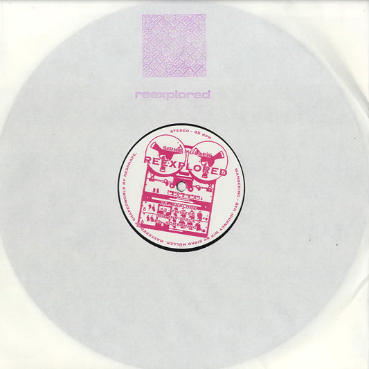 Second Hand vinyl record titled "Reexplored" by Sirko Mueller, showing the front cover with artwork and album details.