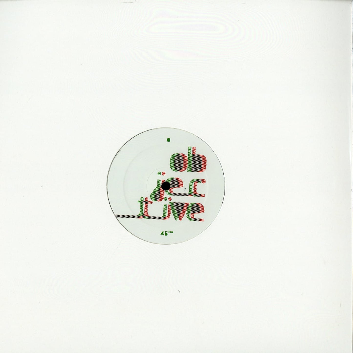 Second Hand vinyl record "Back Pack Poets – Objective" with colorful album cover art, front view, high-quality print.