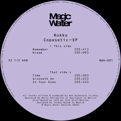 ROKKO – COPASETIC EP