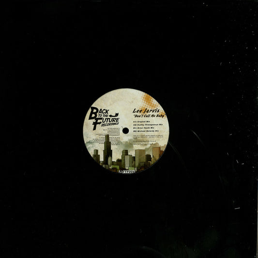 Decks vinyl record featuring Lee Jarvis, Dudley Strangeways, Brian Heath, and Michael McLardy titled Don't Call Me Baby, front cover image.