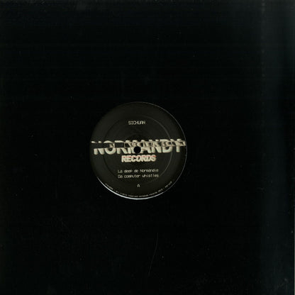 Syncrophone Sichuan vinyl record, NRMND006, showing the front cover with vibrant artwork and album title.