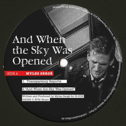 MYLES SERGÉ, JAMIE BISSMIRE – AND WHEN THE SKY WAS OPEN LP