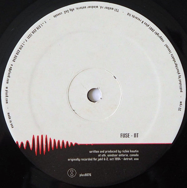 Second Hand vinyl record of ROBOTMAN / FUSE by Steve Bug from the Hypnofreak NT series, featuring front cover art.