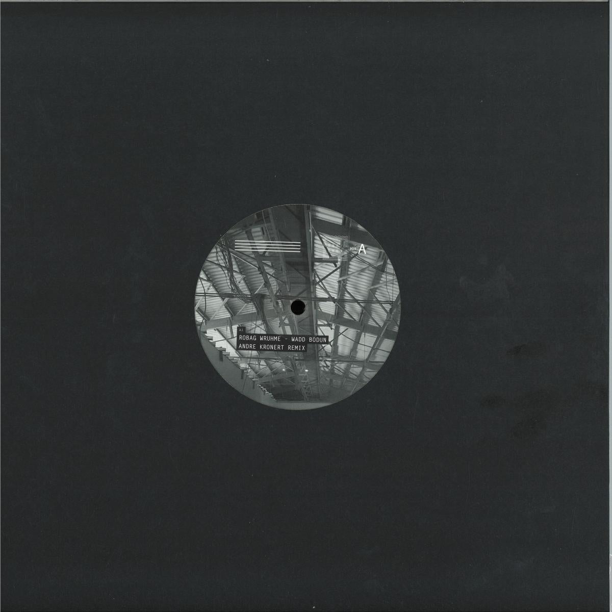 Decks Robag Wruhme Wadd Bodun vinyl record with colorful album cover art and detailed label visible in the image.