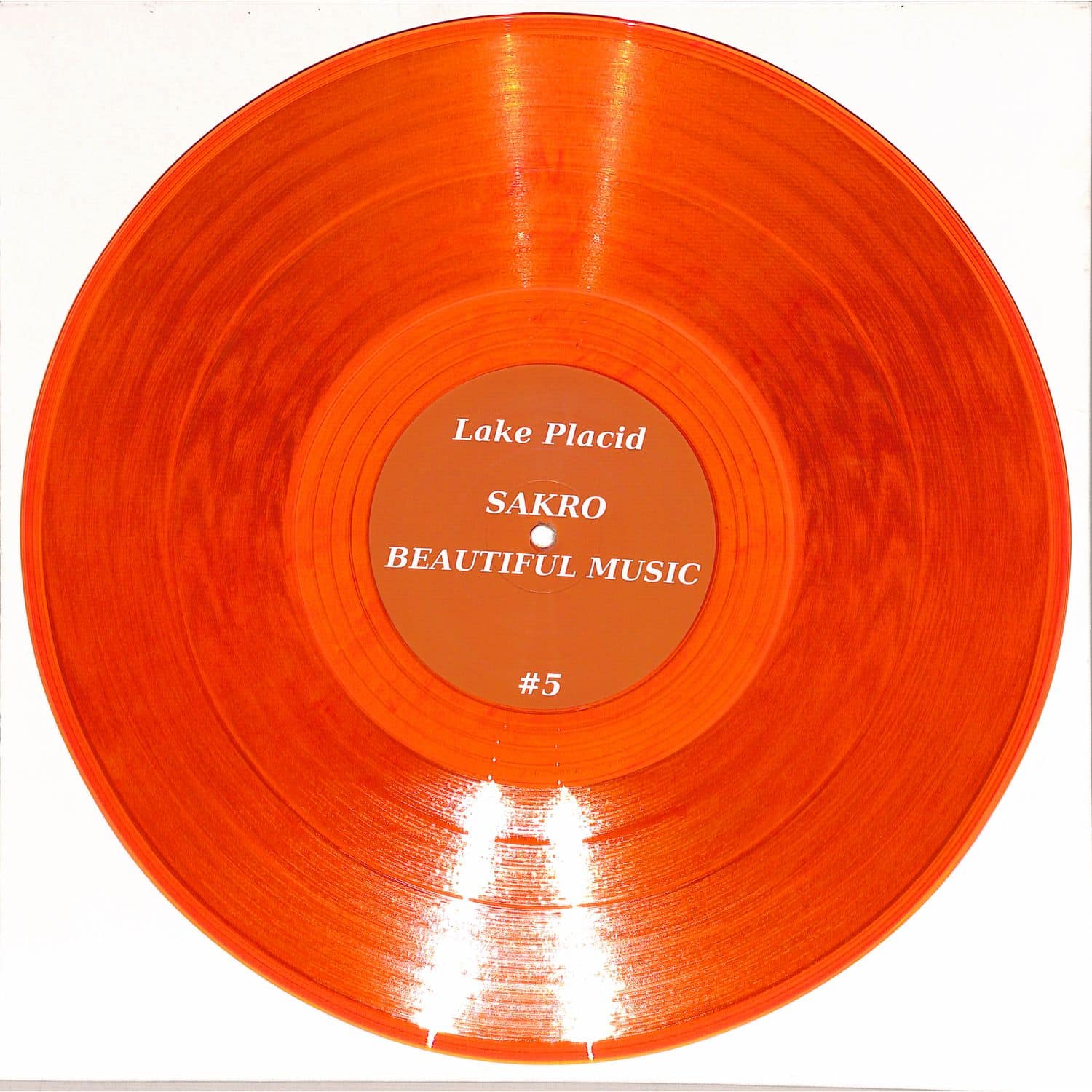 DBH vinyl record of SAKRO ANDRADE – BEAUTIFUL MUSIC with colorful album cover artwork, front view of the music record.
