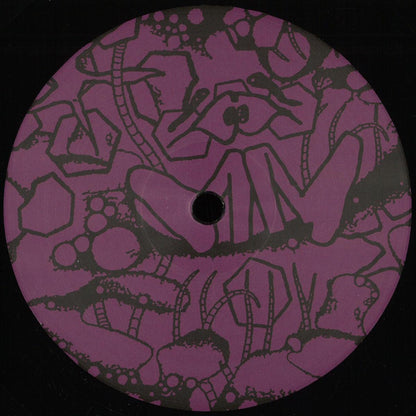 Aiden Francis Hybrid Man Floral Oceans vinyl record with colorful album cover artwork featuring abstract floral ocean design.