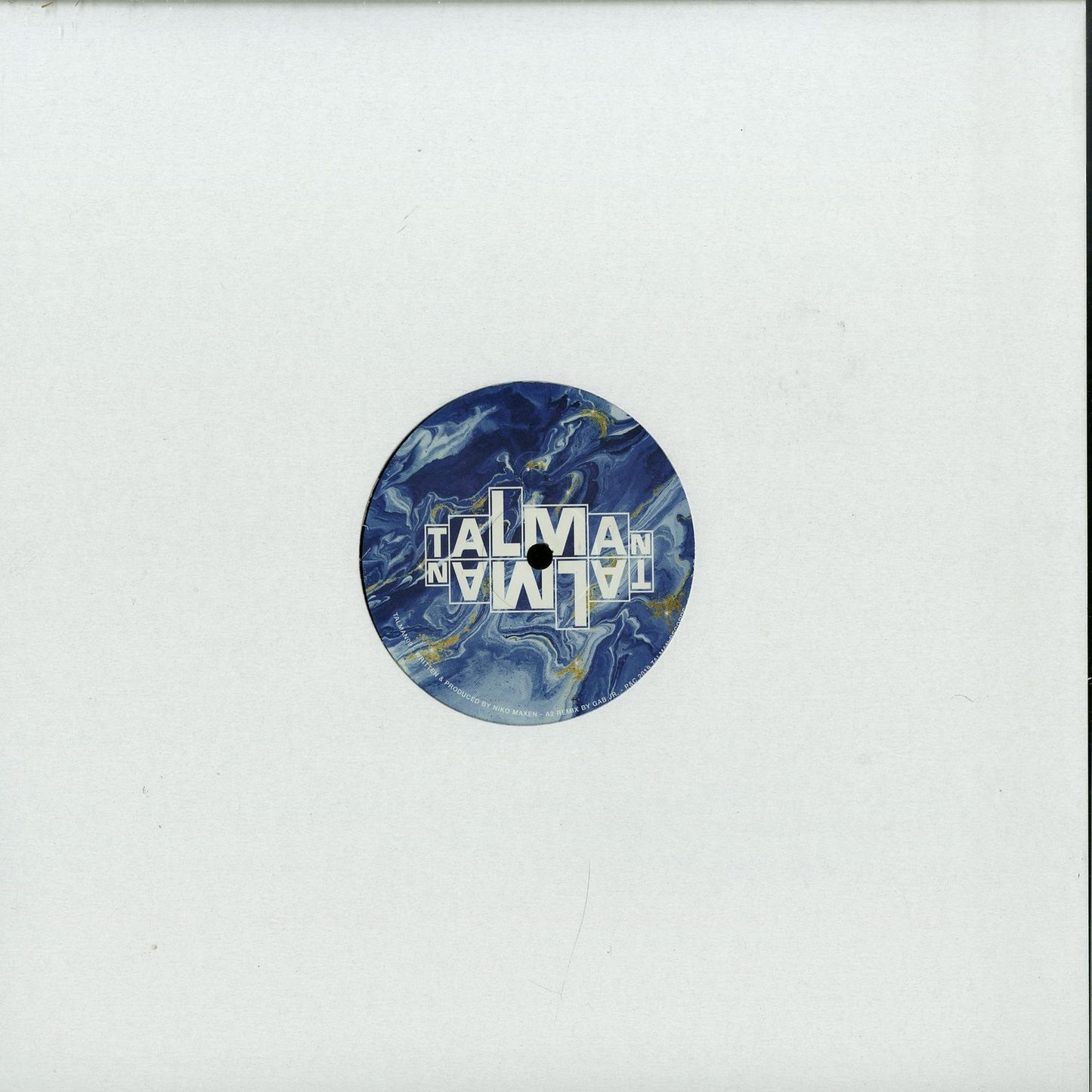Syncrophone vinyl record of NIKO MAXEN, GAB JR. – ORGAN GRINDER EP, featuring the album cover artwork.