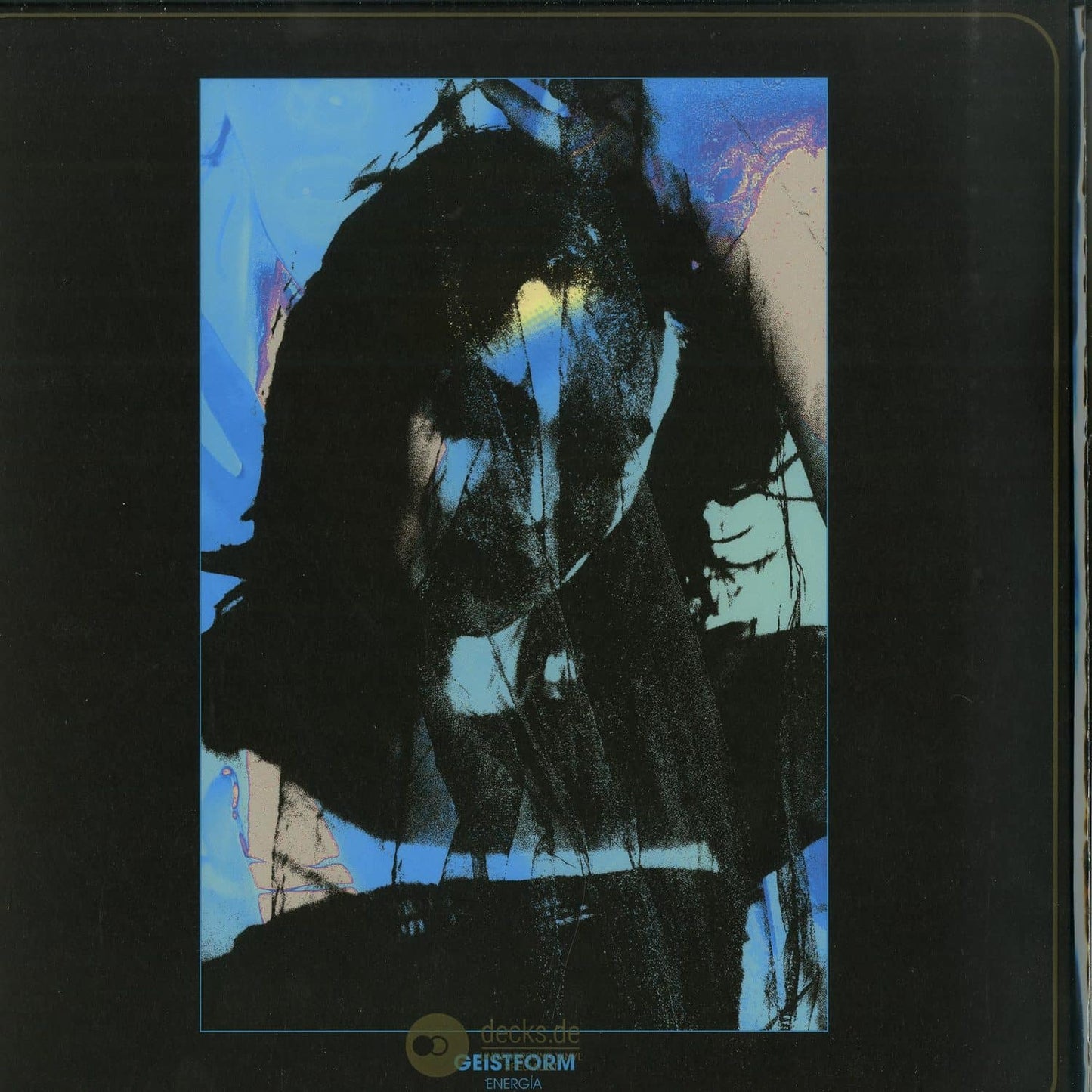 Second Hand GEISTFORM Energia vinyl record showing the front cover with abstract artwork and bold typography.