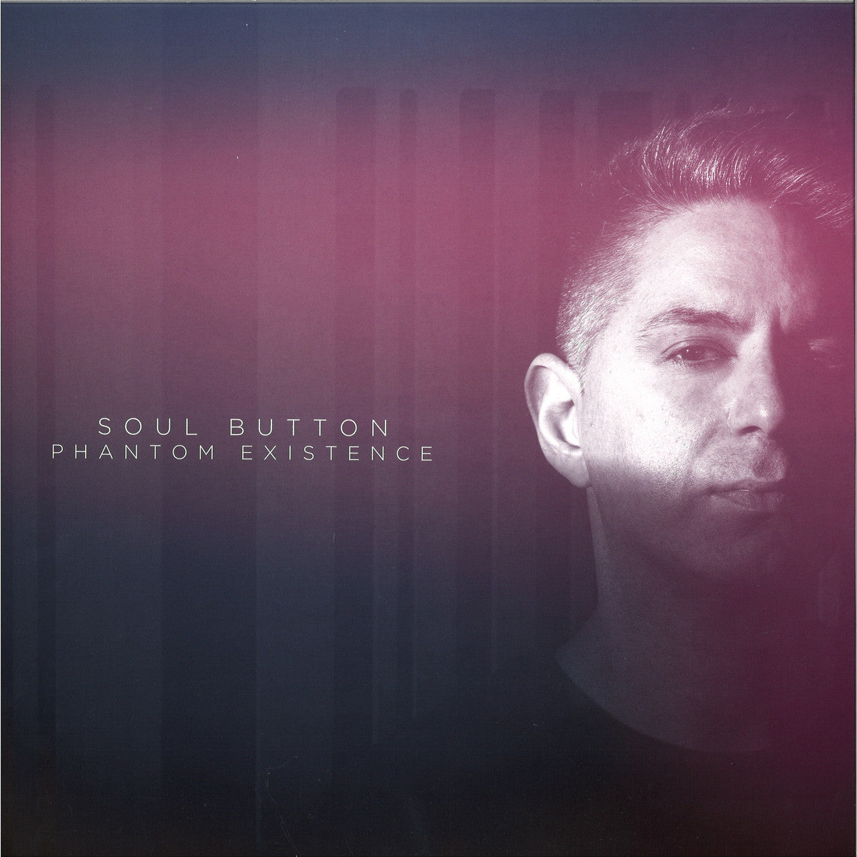 Vinyl Future Soul Button – Phantom Existence vinyl record with abstract artwork on the front cover.