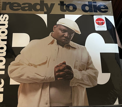 Second Hand vinyl record of The Notorious B.I.G. – Ready to Die, front cover artwork visible, classic hip-hop album in mint condition