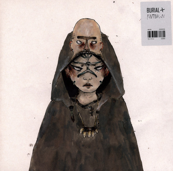 Second Hand Burial – Antidawn vinyl record with colorful abstract cover art, close-up view of the front side.