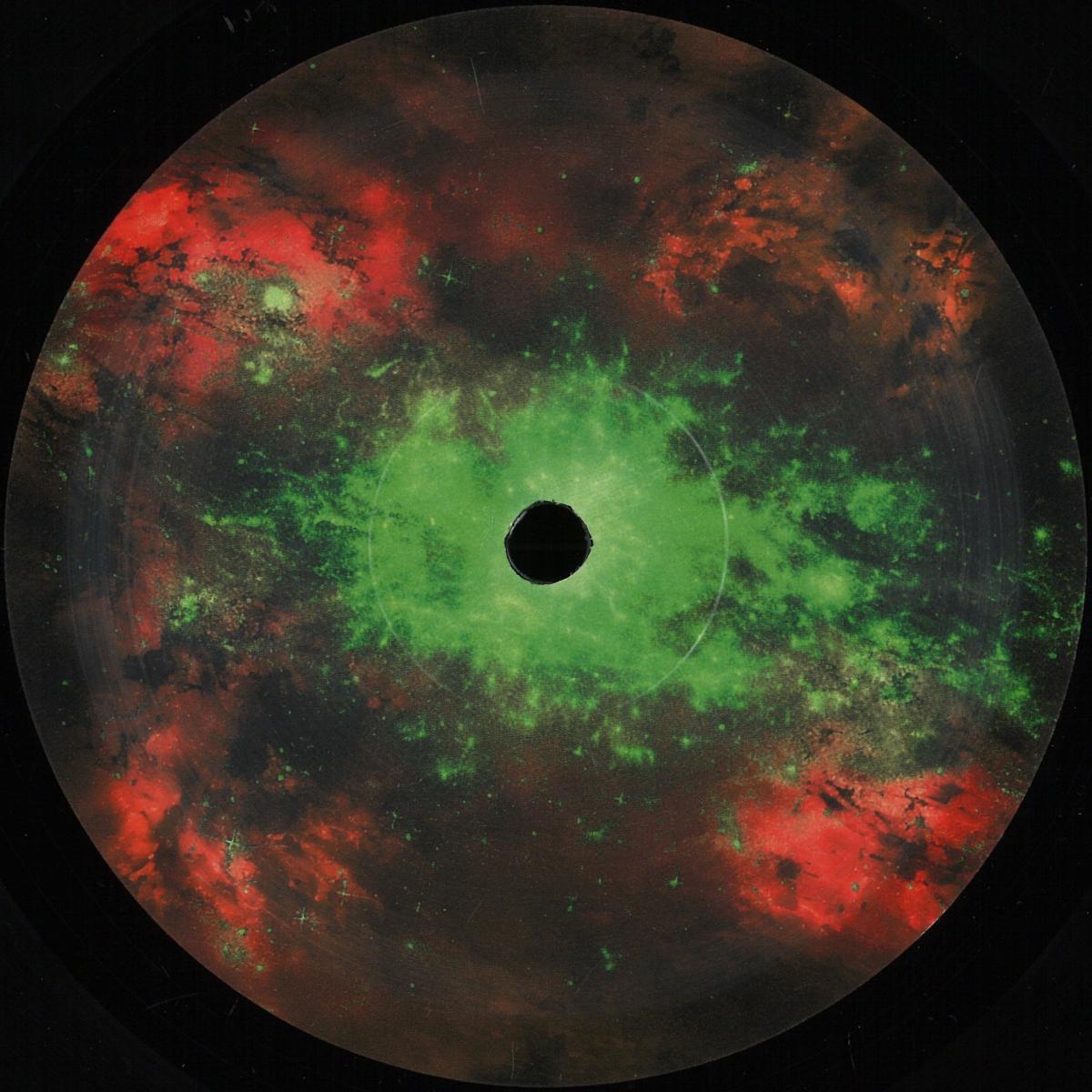Vinyl Future I.O.N SIGNALS EP vinyl record, front cover featuring abstract artwork with vibrant colors and modern design.