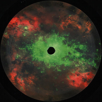 Vinyl Future I.O.N SIGNALS EP vinyl record, front cover featuring abstract artwork with vibrant colors and modern design.