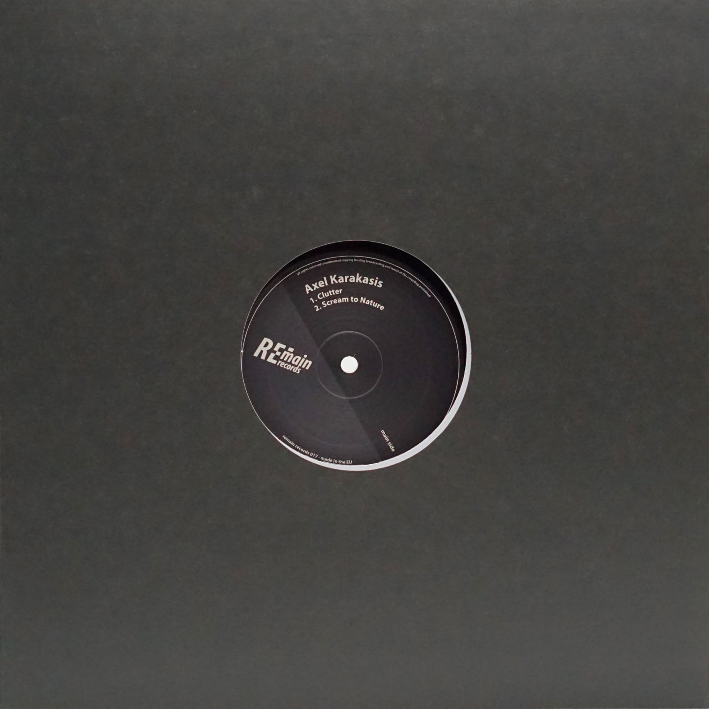 AXEL KARAKASIS – CLUTTER