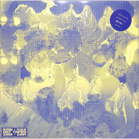 Second Hand vinyl record of NURON + FUGUE – DAT TAPES 1993-1994, front cover with artistic design and text.