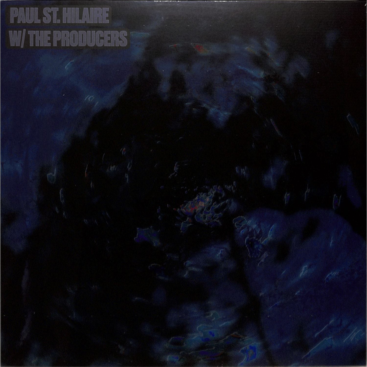 Vinyl record of "Paul St. Hilaire – W/ The Producers" by Rubadub, showing the album cover with colorful artwork and title text.