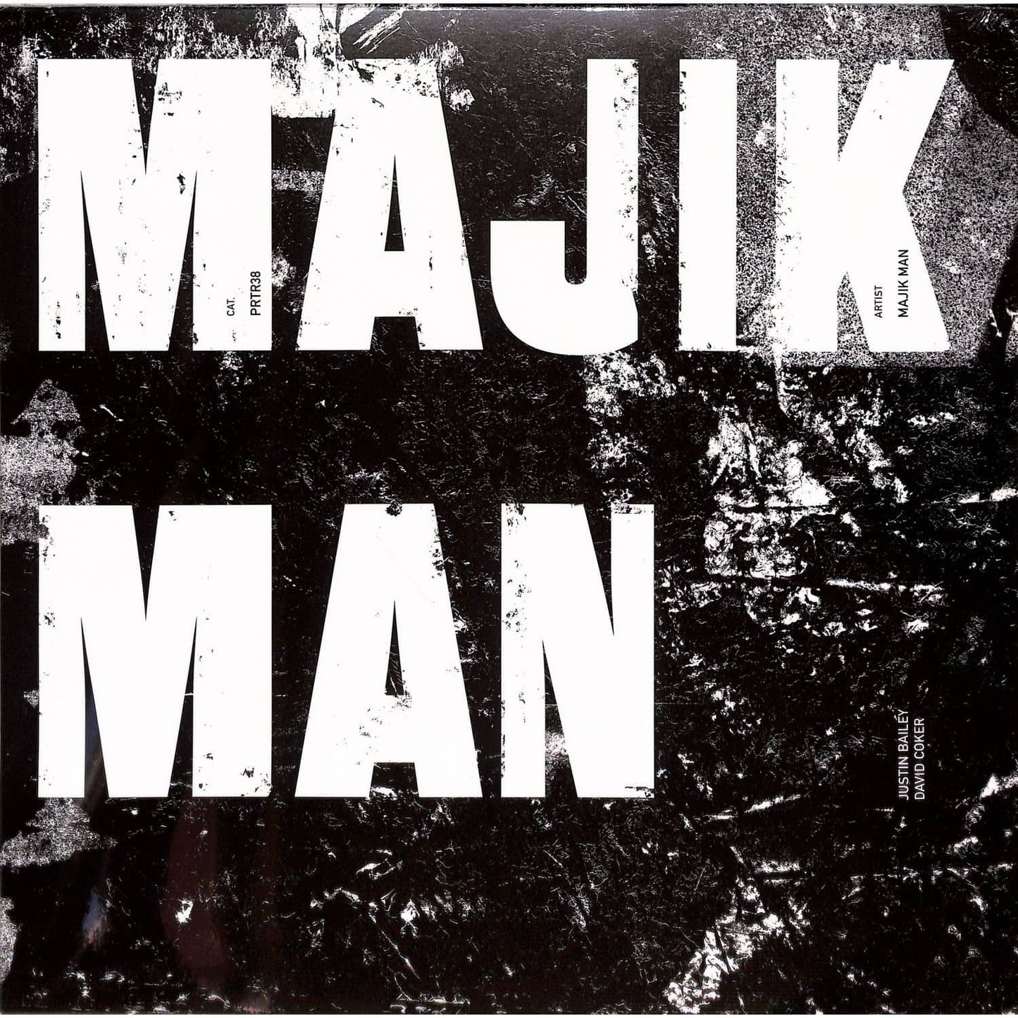 Yoyaku Majik Man vinyl record featuring abstract artwork on the front cover, displayed against a neutral background.