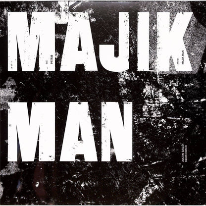 Yoyaku Majik Man vinyl record featuring abstract artwork on the front cover, displayed against a neutral background.