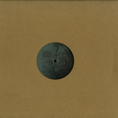Syncrophone vinyl record titled PSYKOLOCO – FAMILLY EP with colorful album cover art, displayed front view.