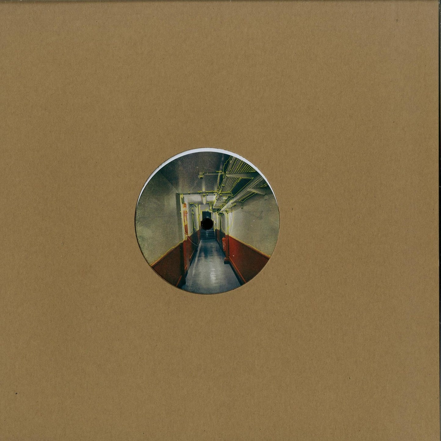 Decks S3A REXPERIENCE EP vinyl record with colorful album cover artwork, front view showing the record's design.