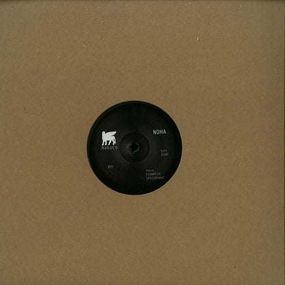 Second Hand NOHA Echo EP vinyl record with colorful abstract artwork on the front cover.