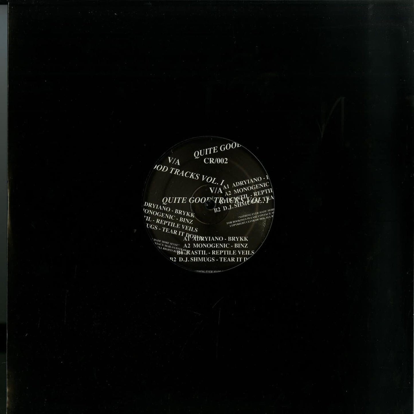 ADRYIANO, MONOGENIC, KASTIL, D.J. SHMUGS – QUITE GOOD TRACKS VOL. I