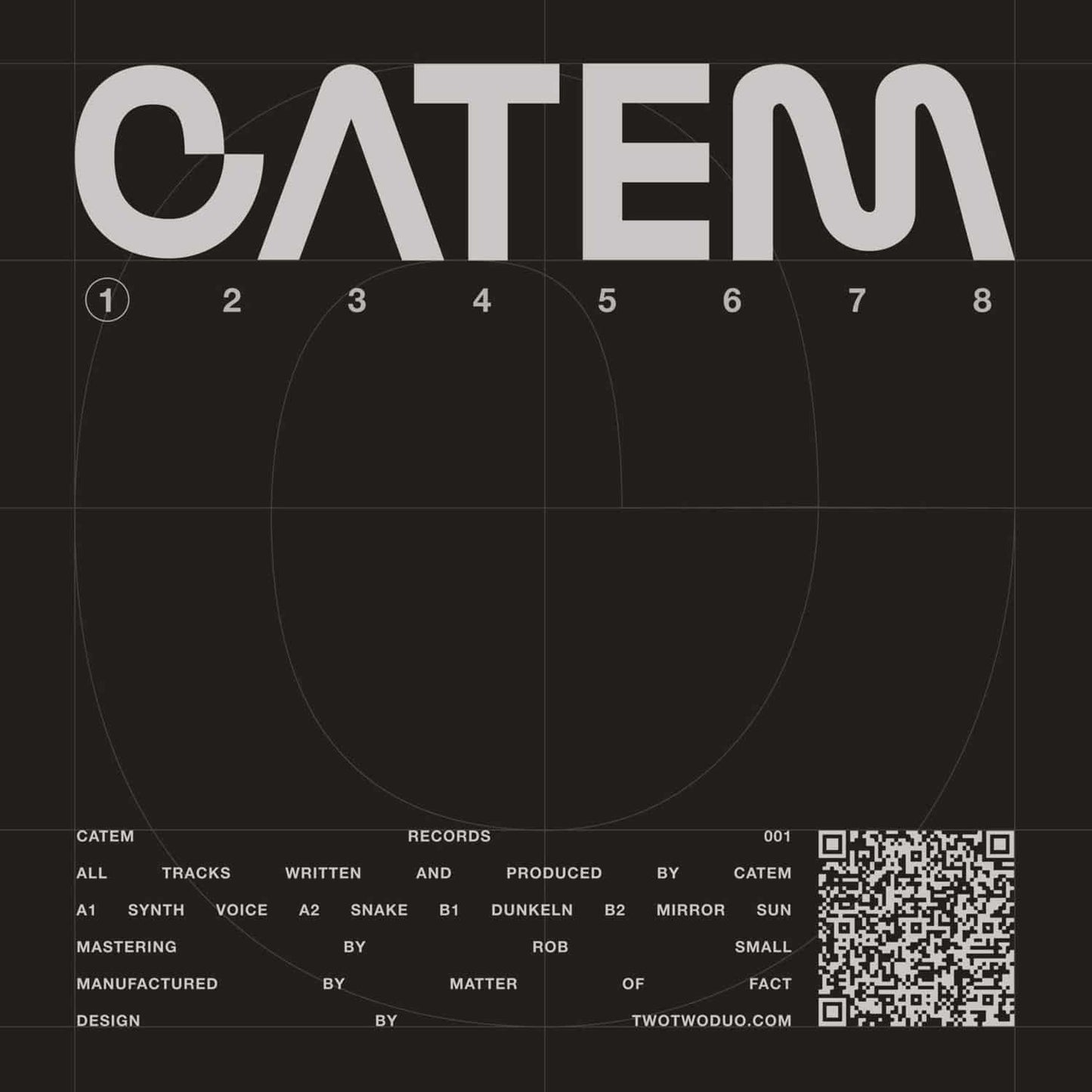 Decks CATEM001 vinyl record with colorful album cover featuring abstract artwork.