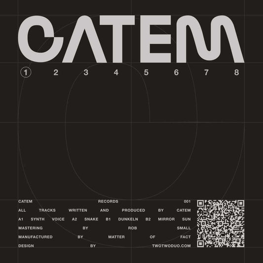 Decks CATEM001 vinyl record with colorful album cover featuring abstract artwork.