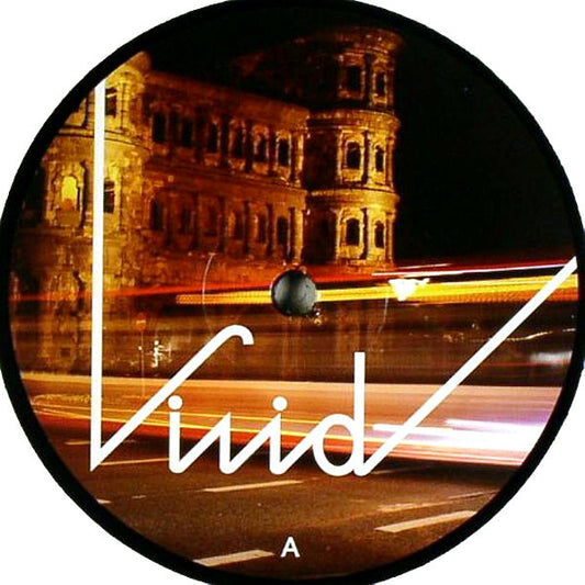 Second Hand vinyl record of Niko Schwind's Ashido EP by Carsten Rausch and Ferdinand Laurin, showing the record cover artwork.